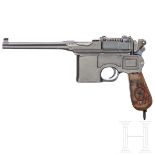 Mauser C 96/16, mit nummerngleichem Anschlagkasten