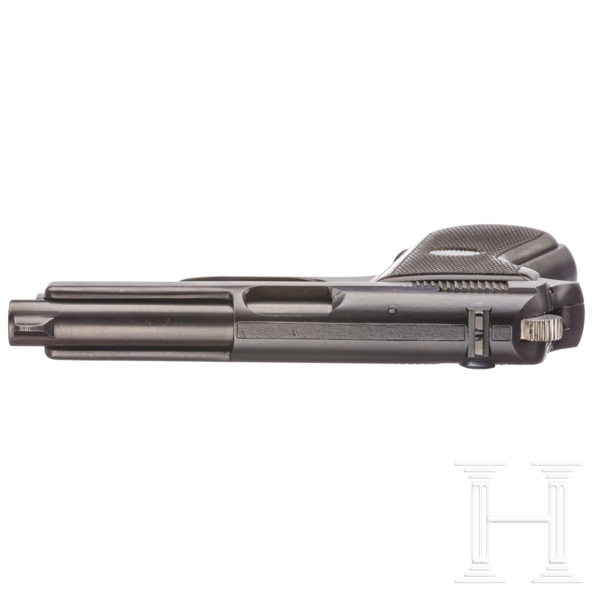 Mauser Selbstladepistole - Prototyp mit Hahn und Revolverspannung - Bild 4 aus 5