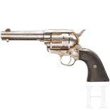 Colt Single Action Army 1873, versilbert, Frontier Six Shooter