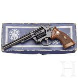 Smith & Wesson Mod. K-22 Masterpiece (Postwar, 3rd Mod. - Pre-Model 17), im Karton, Polizei