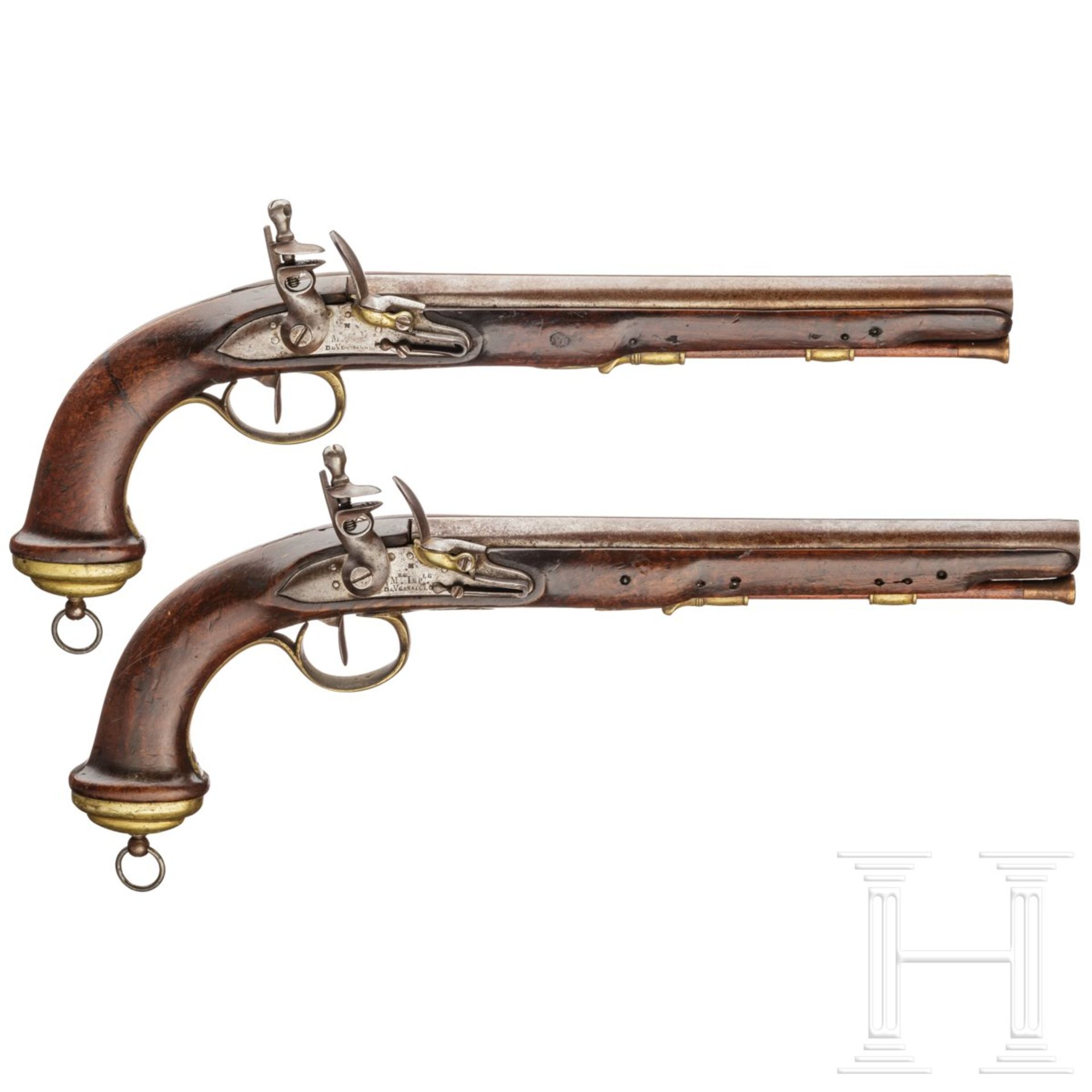 Ein Paar Pistolen für Offiziere der Mameluken der kaiserlichen Garde, um 1800