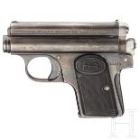 Frommer Mod. Baby im Kal. 9 mm, mit Tasche