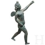 Bronzefigur eines Eroten, römisch, 2. - 3. Jhdt.