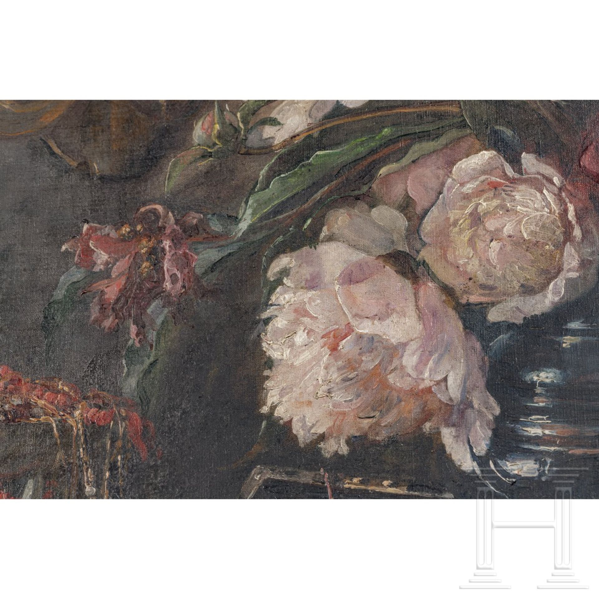 Marie Philips-Weber (1845 - 1942) - Stillleben mit Blumenstrauß - Bild 3 aus 4