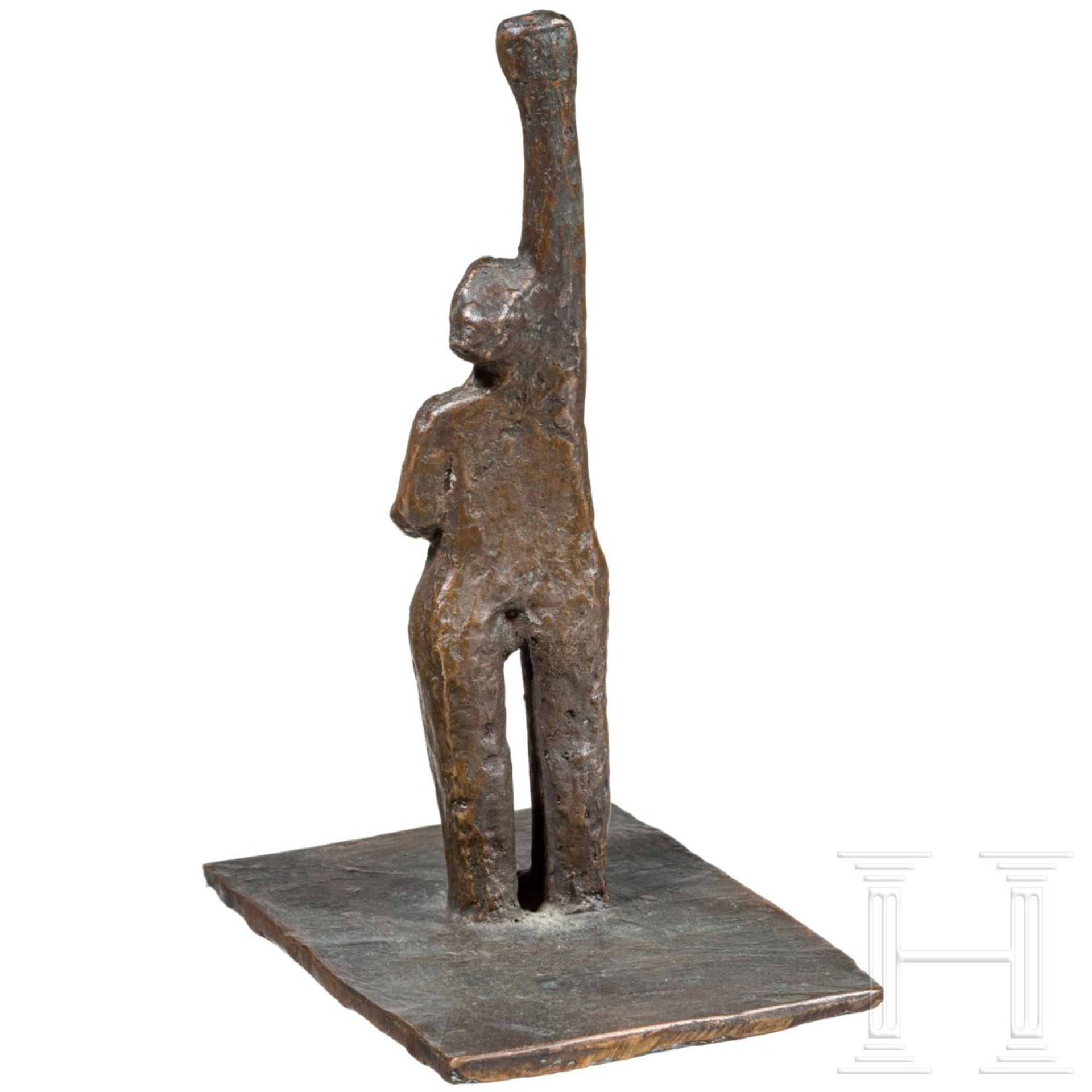 Rolf Märkl (1931 - 2020) - Bronzeskulptur "Emanze" 1982 - Bild 3 aus 3