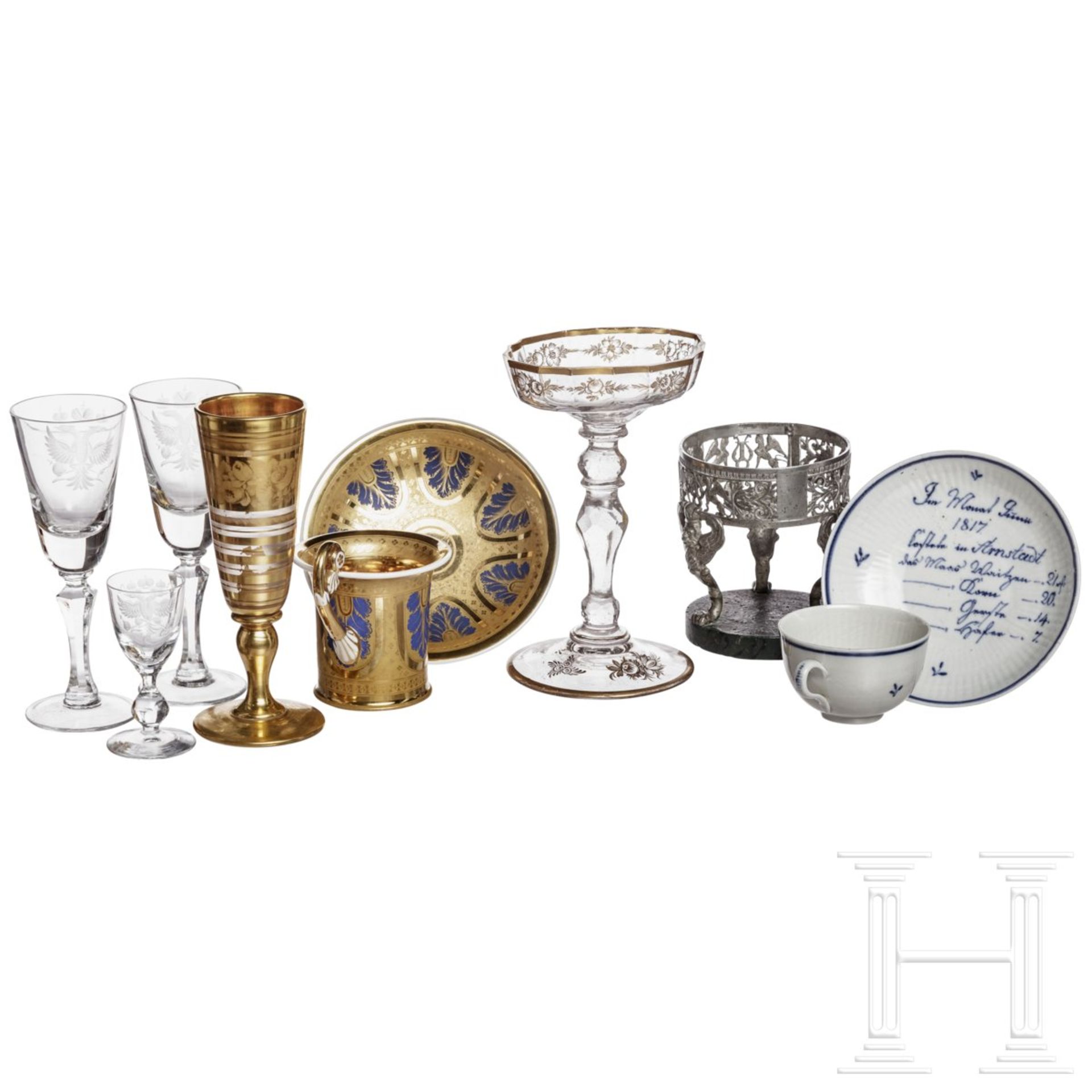 Sammlung Glas und Porzellan, 19./20. Jhdt. - Image 2 of 2