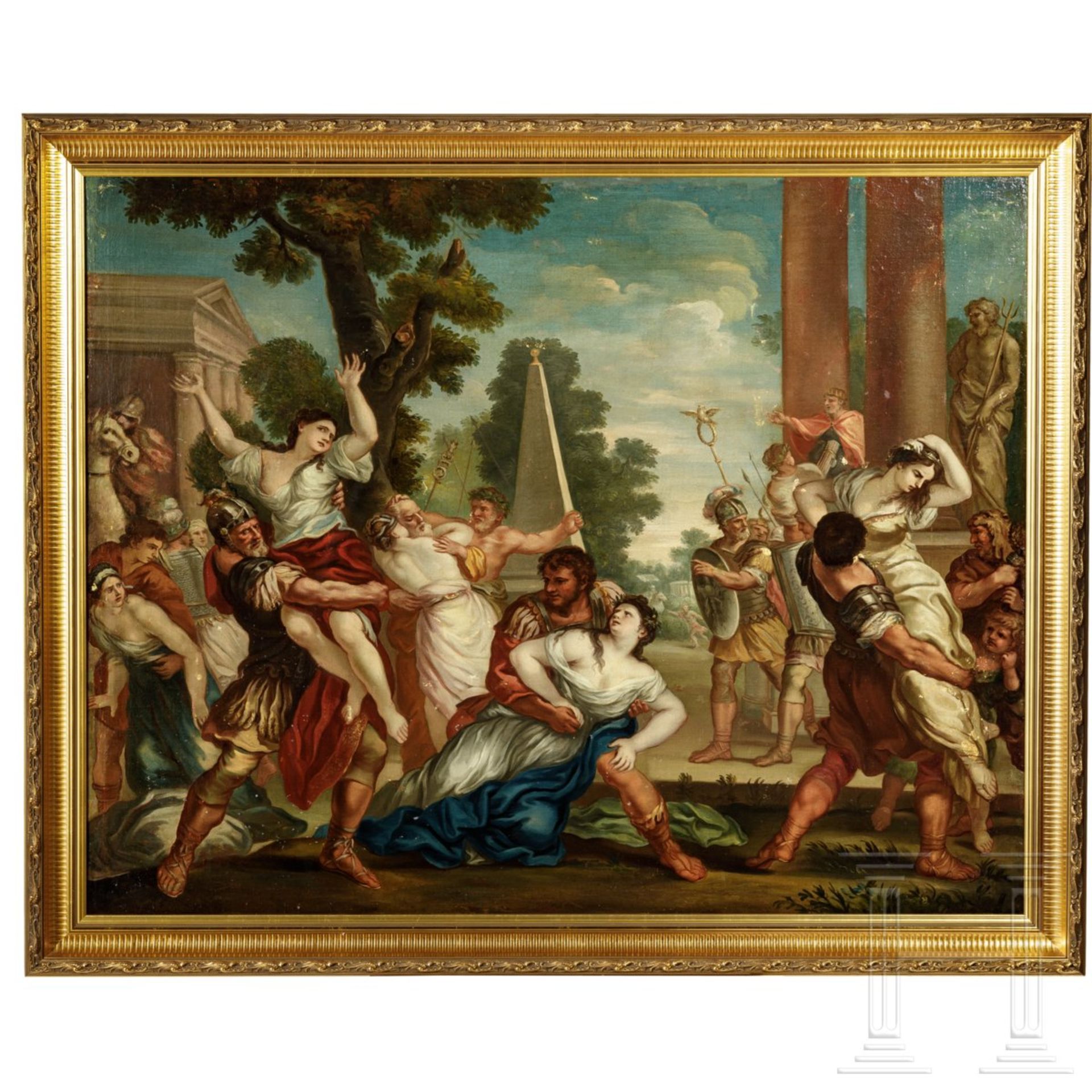 "Der Raub der Sabinerinnen", nach Pietro da Cortona, Italien, 18./19. Jhdt.