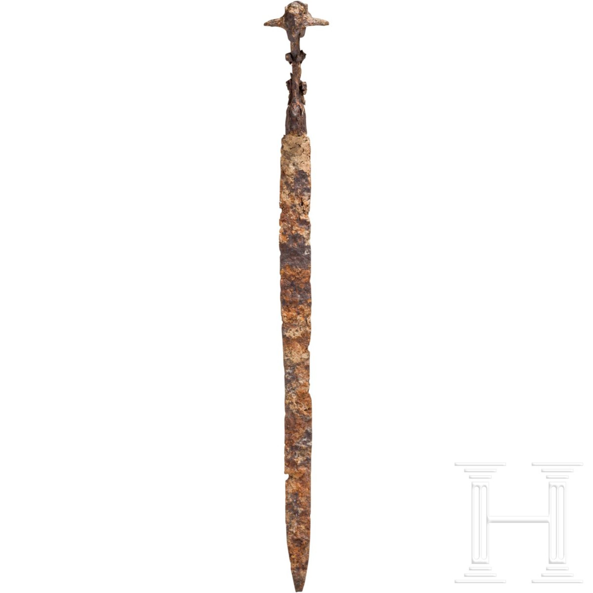 Eisernes Maskengriffschwert, Luristan, 10. Jhdt. v. Chr. - Bild 3 aus 9