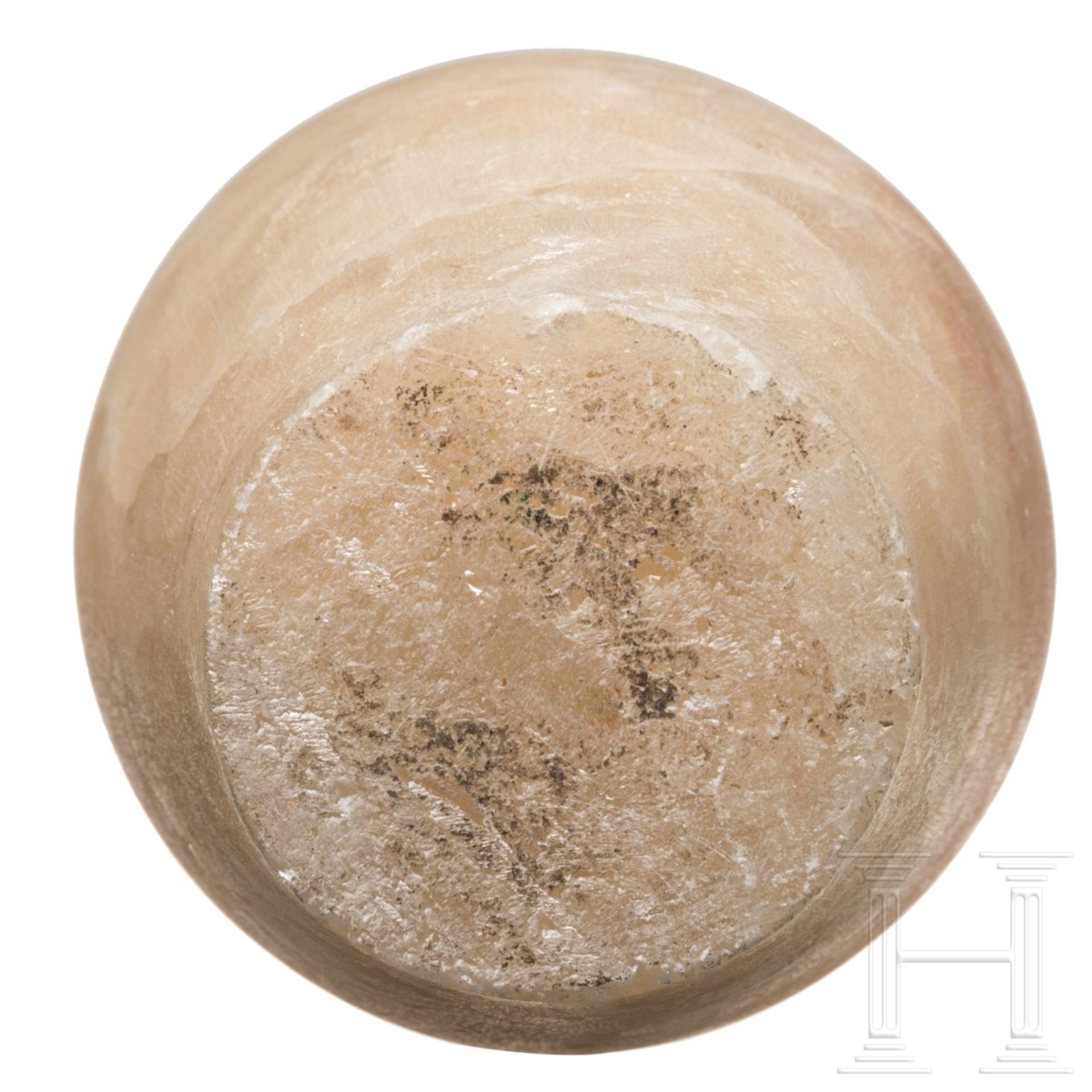 Alabaster-Kanope, altägyptisch, 2. - 1. Jtsd. v. Chr. - Image 4 of 5