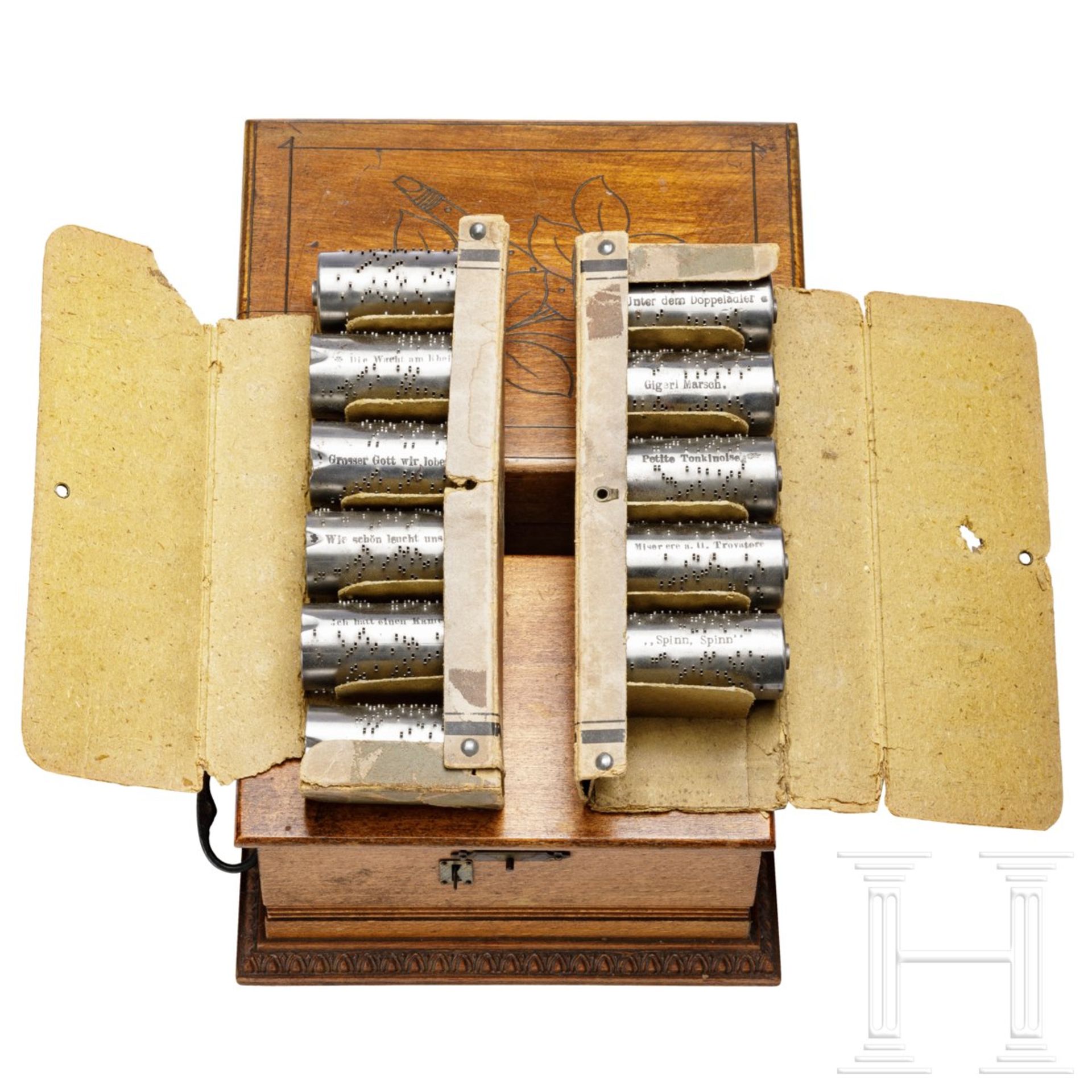 Zwei Spieluhren, sog. "Polyphone", deutsch, um 1900 - Image 7 of 7