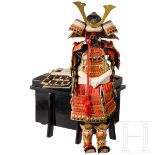 Miniaturrüstung für das Knabenfest, Japan, Meiji-/Taisho-Periode