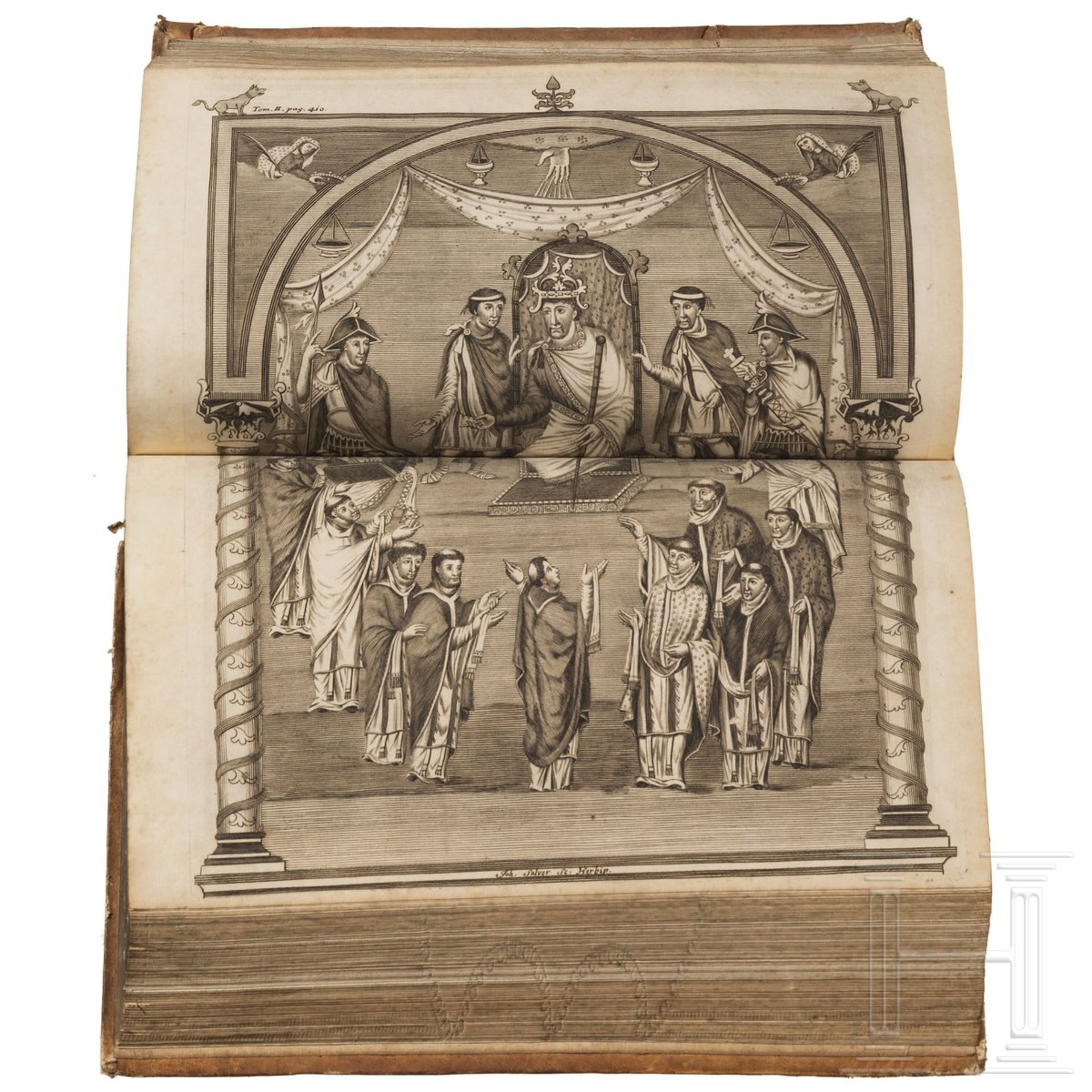 Eckhart, Johann Georg von "Commentarii de rebus franciae orientalis et episcopatus wirceburgensis - Bild 2 aus 3