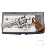 Smith & Wesson Mod. 63, "1977 .22/32 Kit Gun Stainless2, im Karton