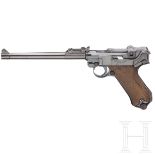 Lange Pistole 08, DWM 1917, mit Tasche