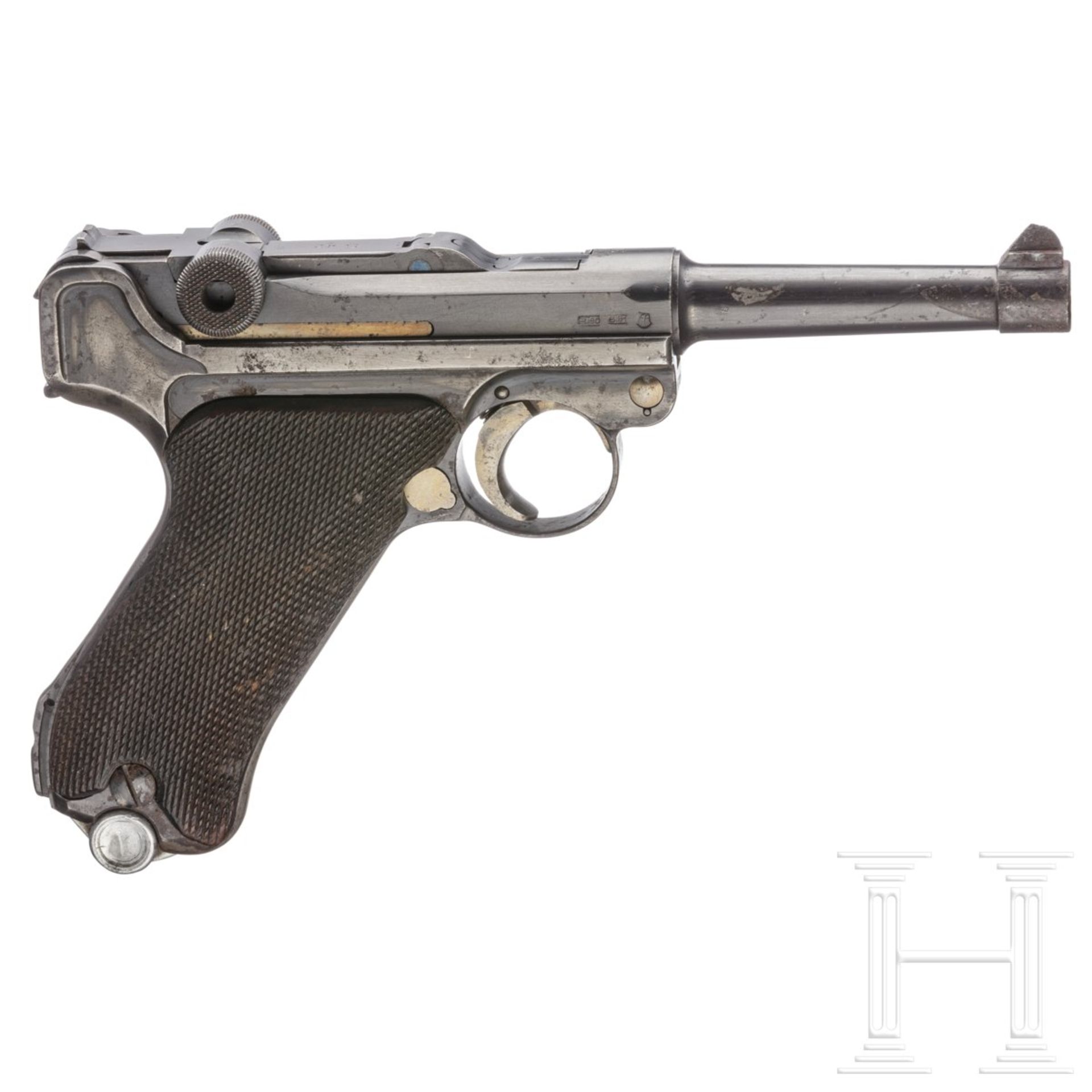 Pistole 08, Mauser, Code "G -S/42" - Bild 2 aus 3