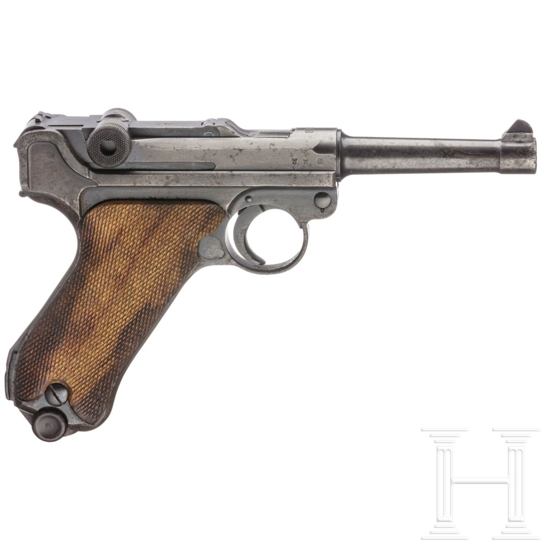 Pistole 08, Mauser, Code "1938 - S/42" - Bild 2 aus 3