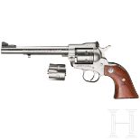 Ruger New Model Single Six mit Wechseltrommel, Stainless