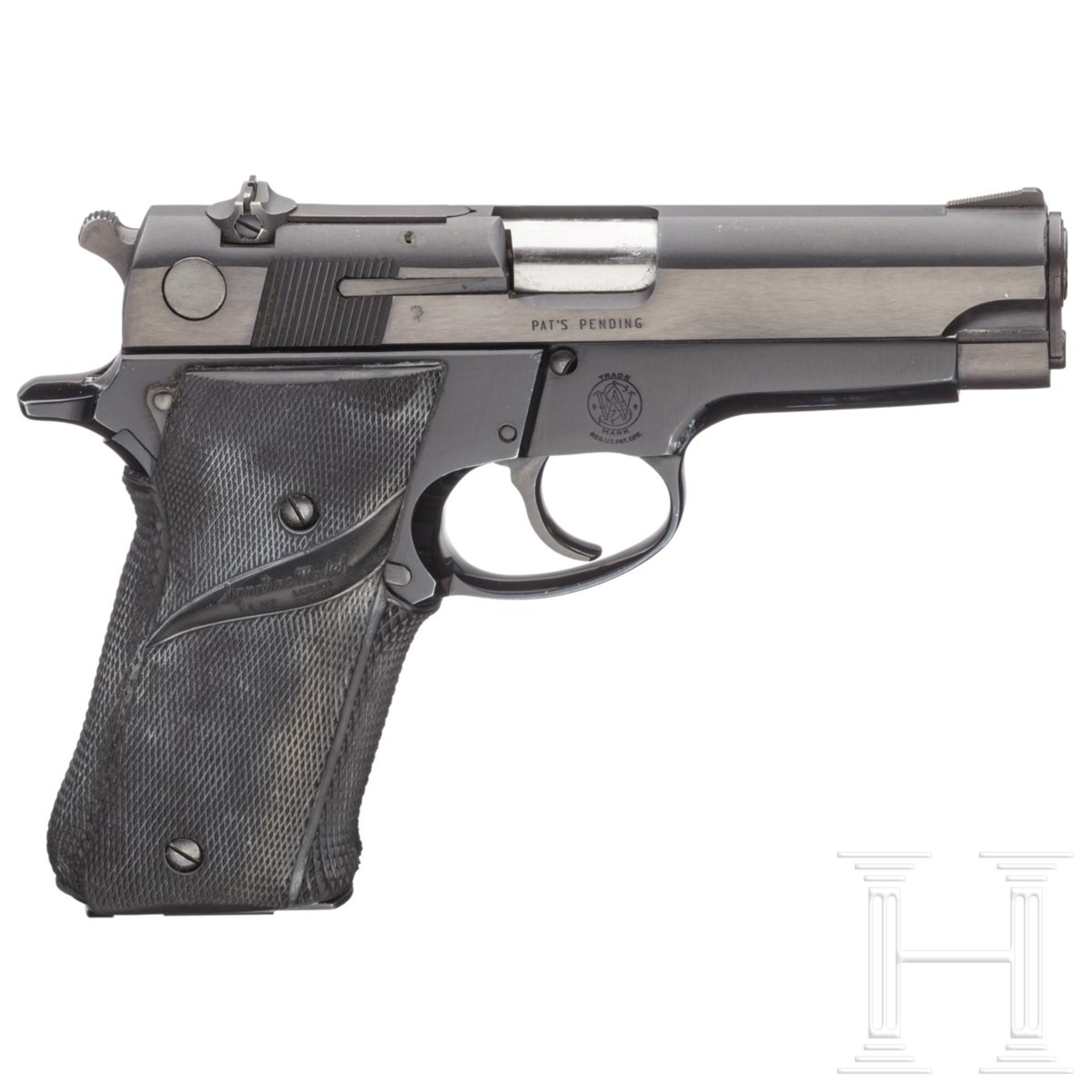Smith & Wesson Mod. 59, "The 14-Shot Autoloading Pistol", mit Holster - Bild 2 aus 4