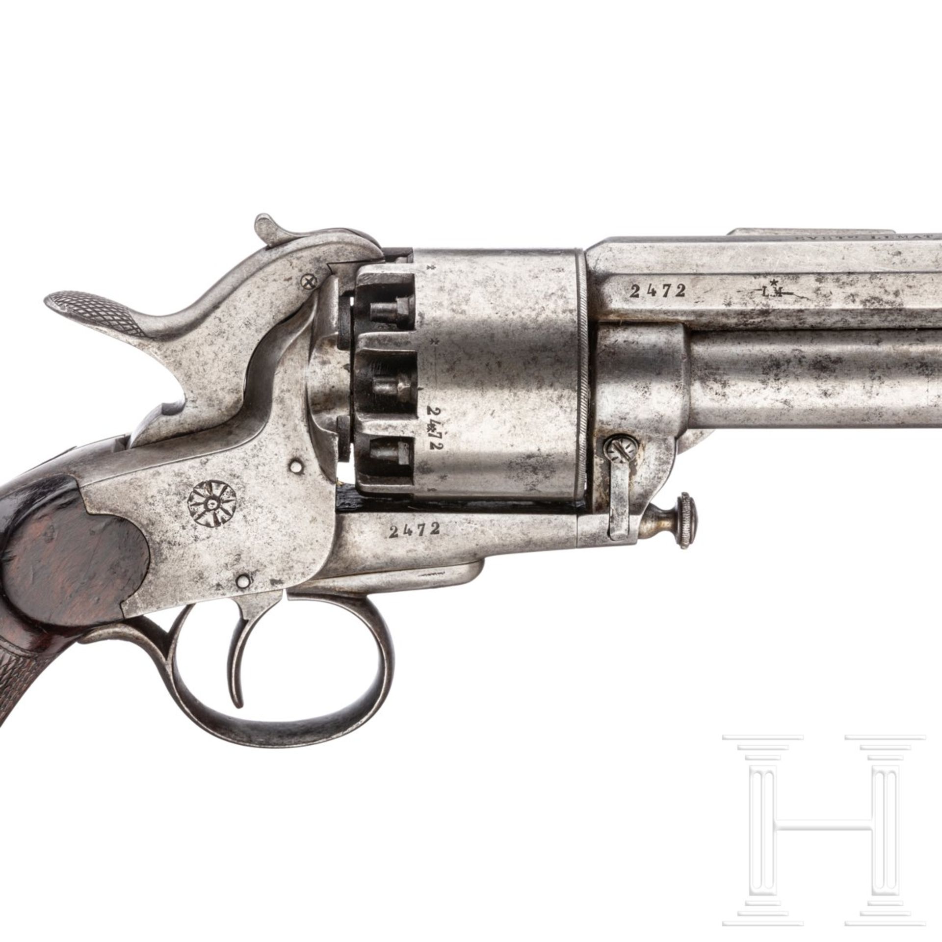 Revolver LeMat, 3rd model, Paris - Image 5 of 8