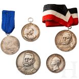 Fünf Schießpreis-Medaillen