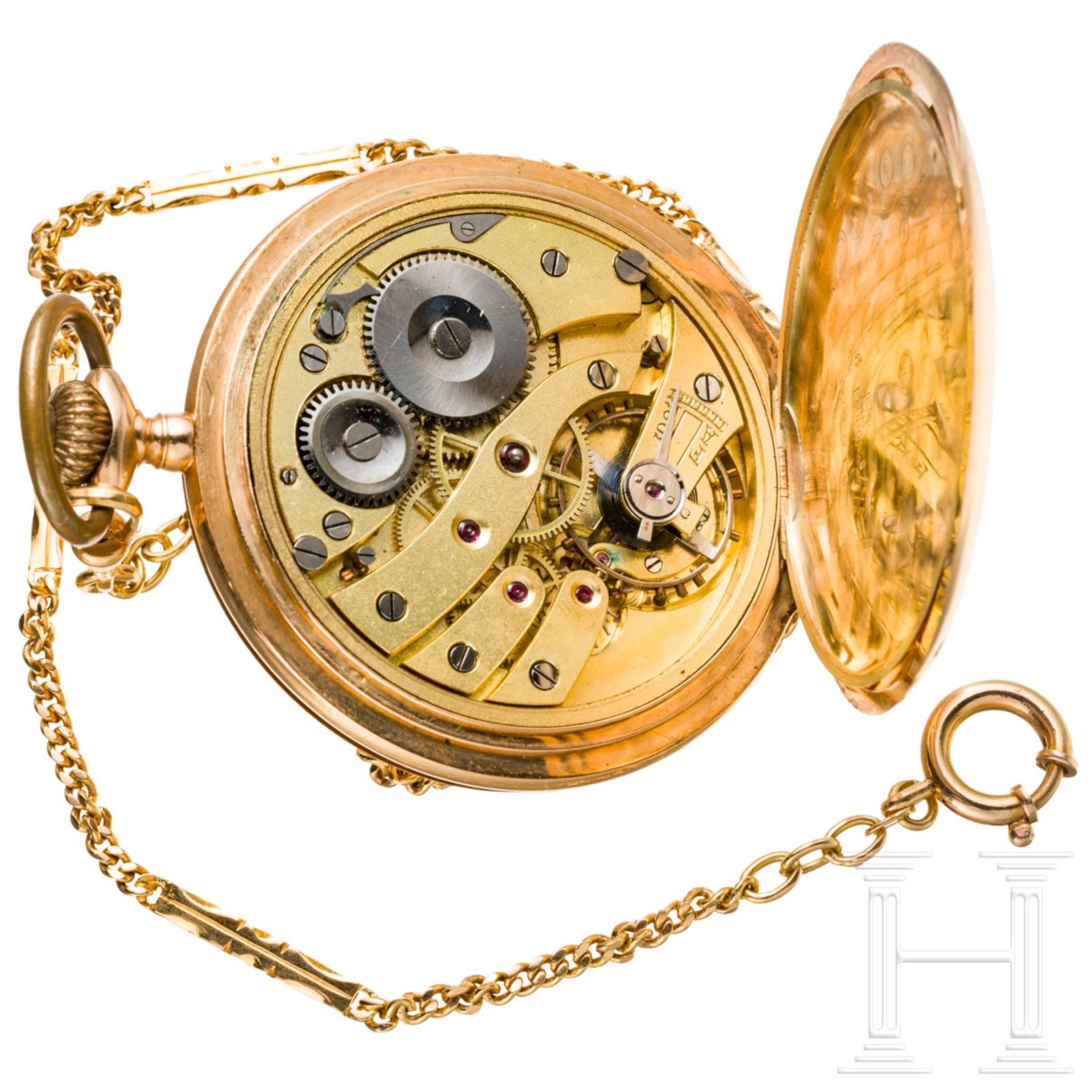 SS Obersturmbannführer Richard Schulze-Kossens - Goldene Taschenuhr - Bild 2 aus 4