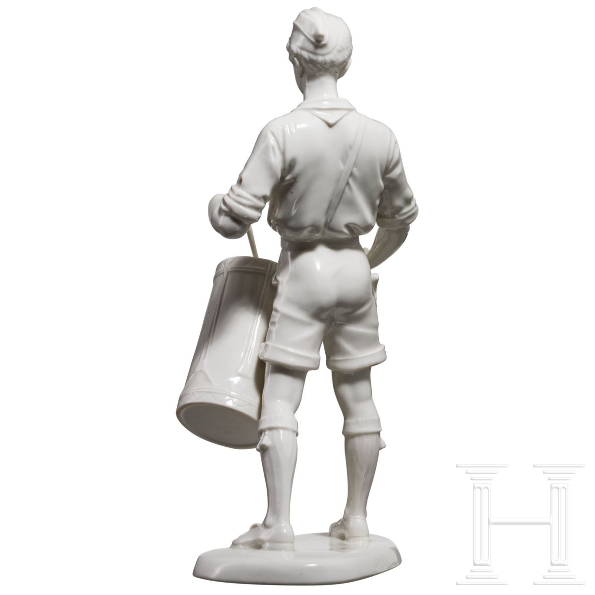 Porzellanmanufaktur Allach - Hitlerjunge bzw. "HJ-Trommler" - Bild 4 aus 5