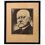 Willy Exner - Portrait Paul von Hindenburg
