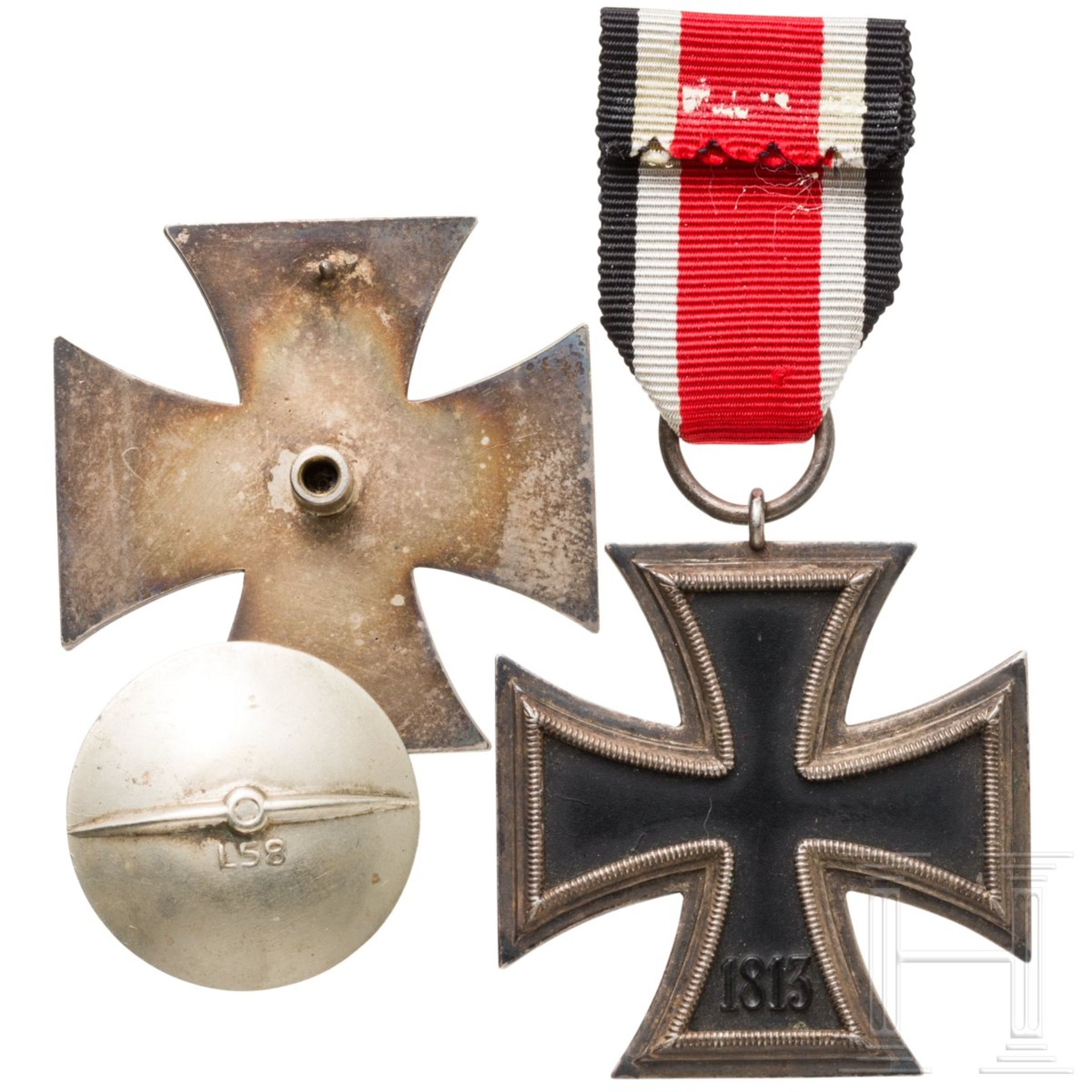 Eisernes Kreuz 1939, 1. Klasse an Schraubscheibe, Souval-Fertigung - Bild 2 aus 2