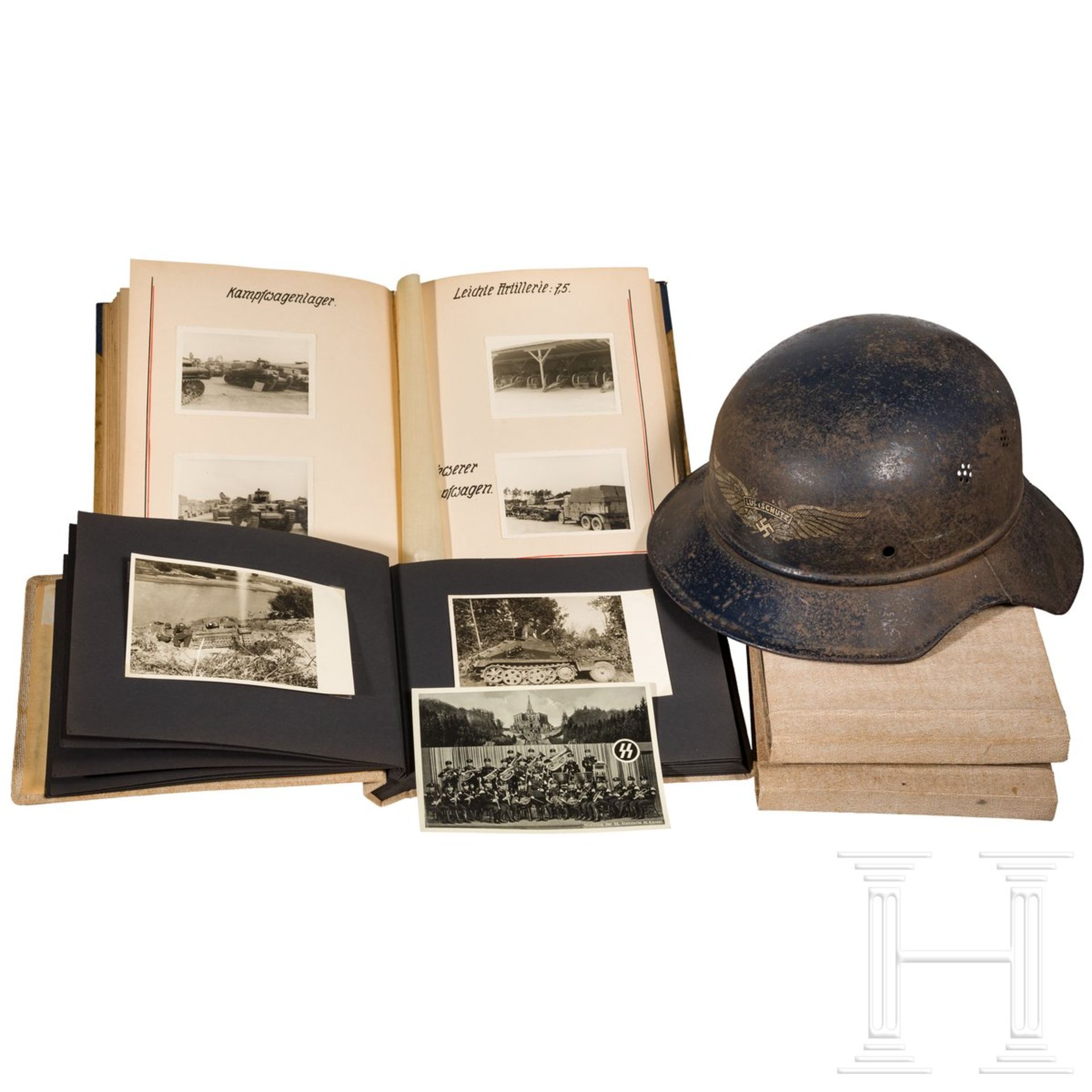 Sammlung Fotoalben, Auszeichnungen, Dokumente und Ausrüstung - Bild 2 aus 2