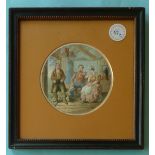 The Rivals (322) overmounted and framed. * Ex Warshawsky collection, lot 260