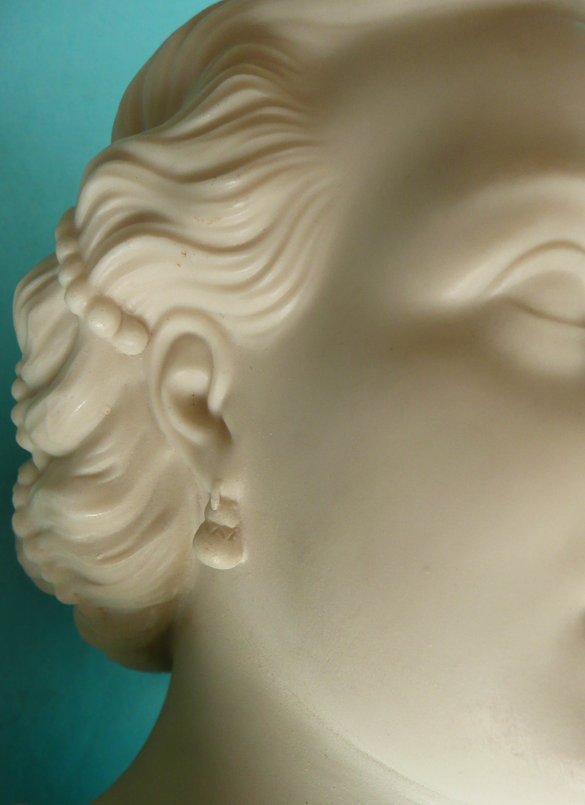 1863 Princess Alexandra: a Copeland parian portrait bust for the Crystal Palace Art Union - Image 5 of 5