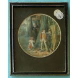 The Bully (415) inscribed by G.E. Lambert, overmounted and framed,
