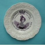 1838 Coronation: a Swansea nursery plate