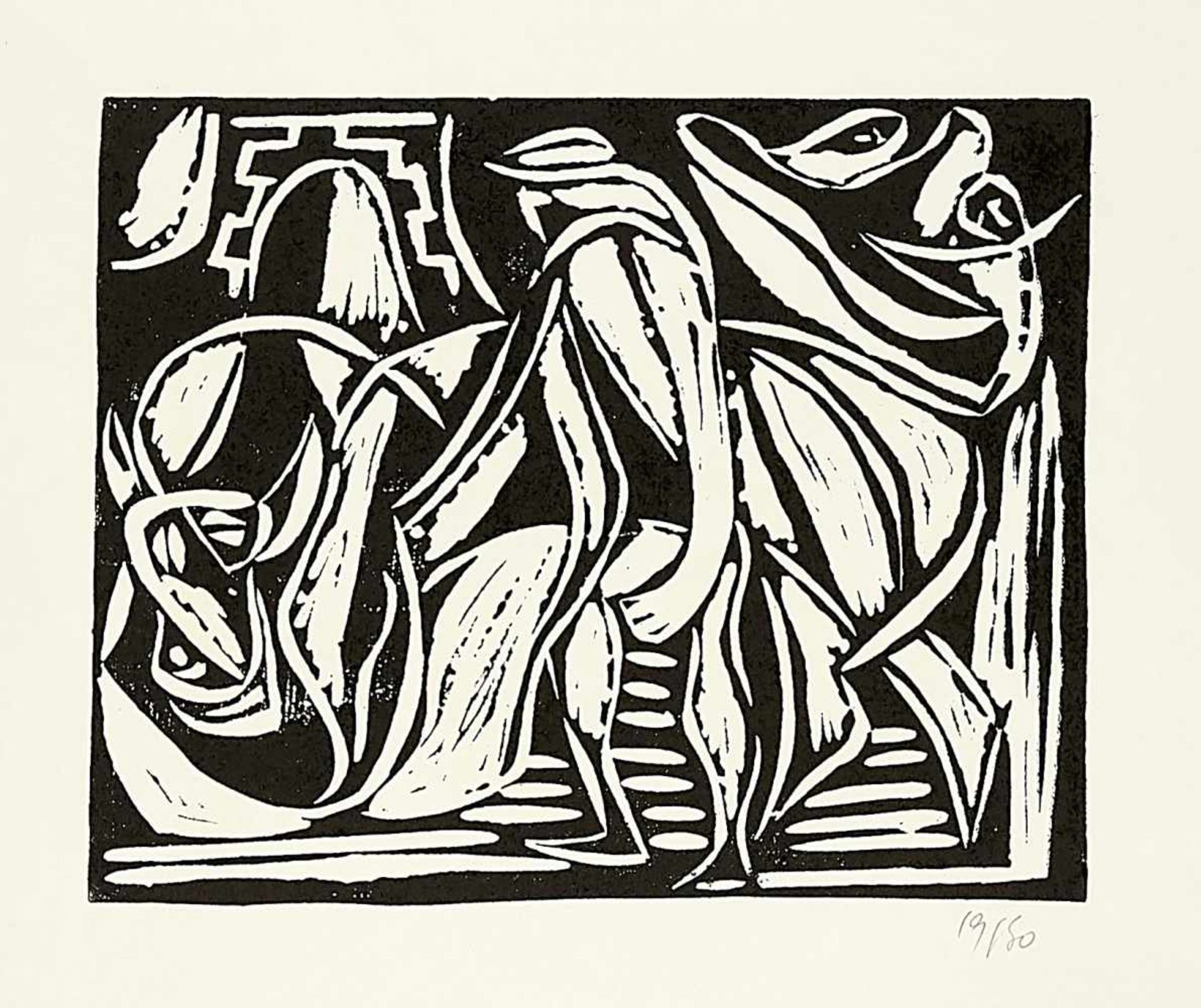 Kurt Weber (1893-1964), Austrian Expressionist, ''wood and linocuts 1, 1934-1941, - Bild 6 aus 7