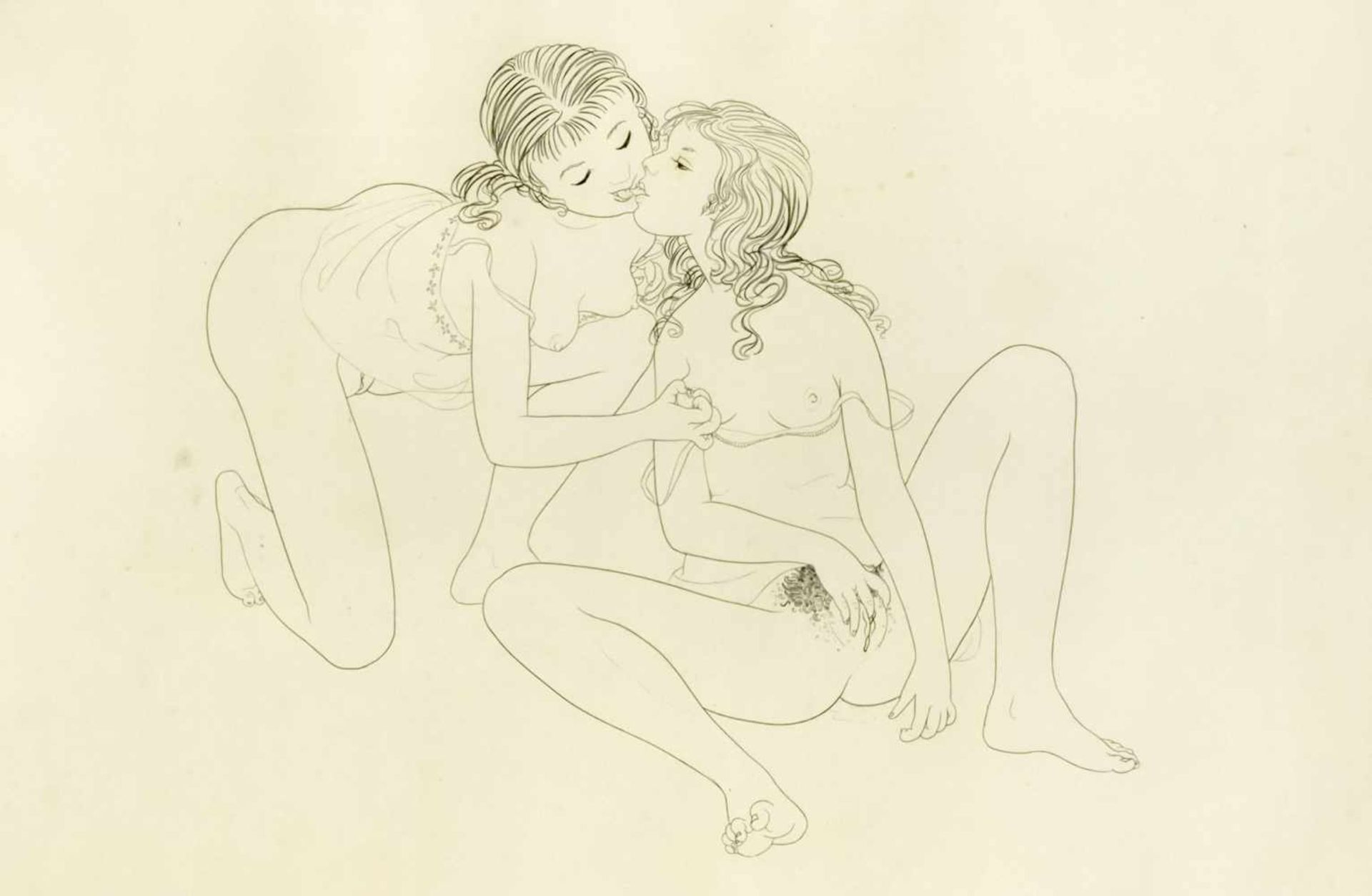 Mario Tauzin (1909-1979), ''Interdit aux Adultes'', circa 1950/60, series of 30 erotic - Bild 4 aus 7