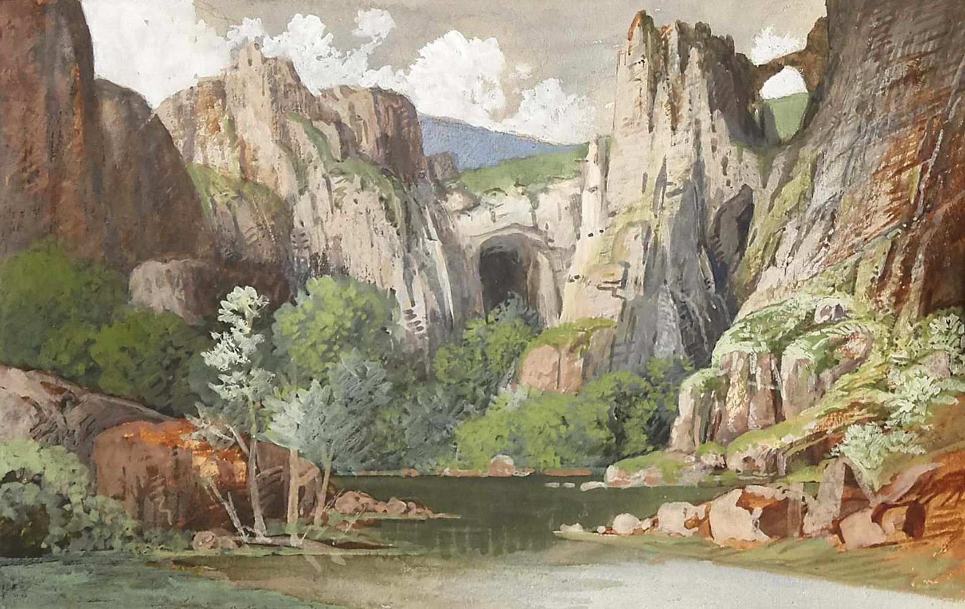 H. Buttstaedt, landscape painter at the beginning of the 20th century, compilation of 23 - Bild 3 aus 3
