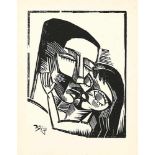 Karl Schmidt-Rottluff (1884-1976), after, ''9 woodcuts'', reduced reprints of the 9 woodcuts