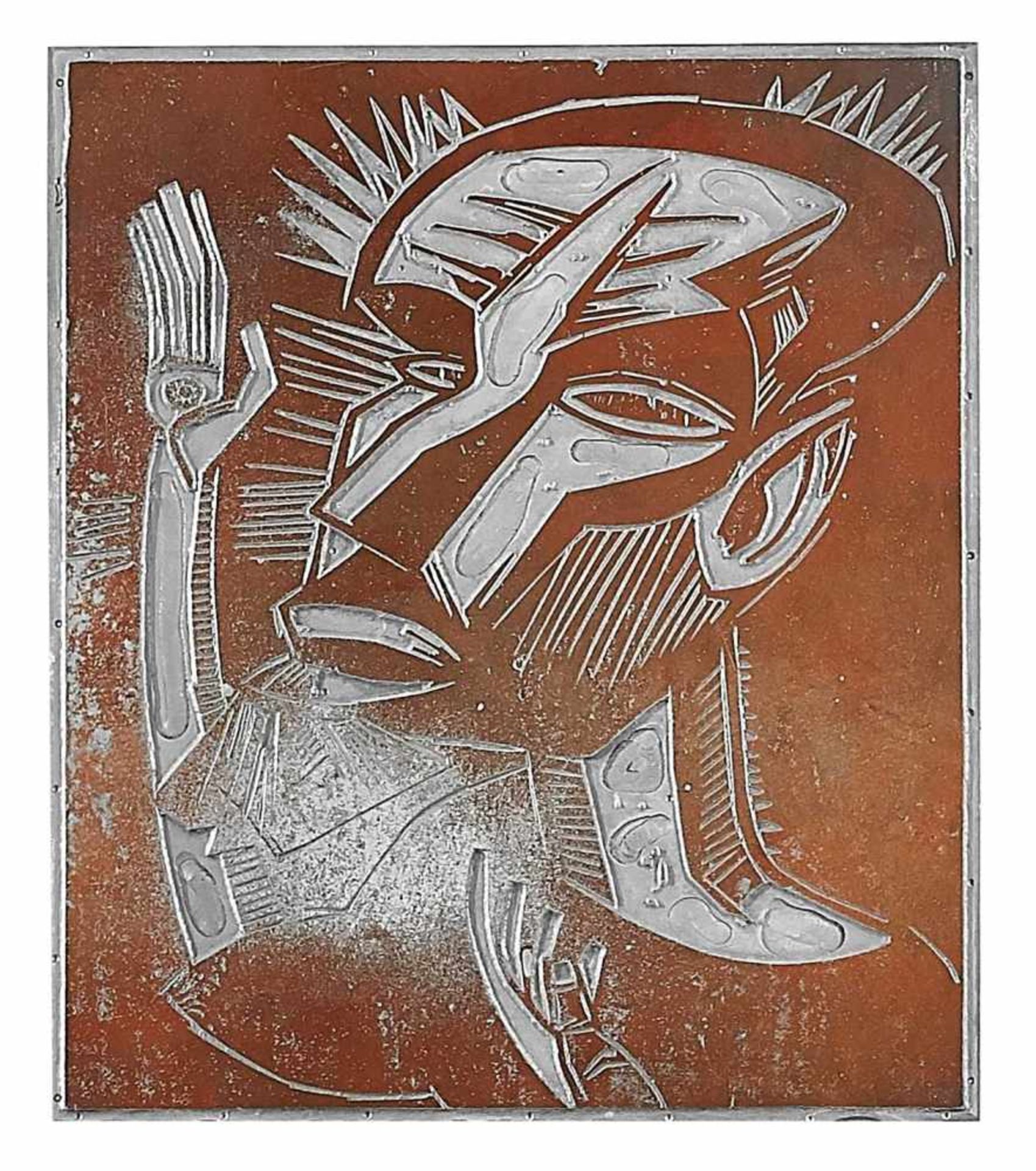 Karl Schmidt-Rottluff (1884-1976), after, ''Saint Francis'', reduced zincography after the - Bild 3 aus 3