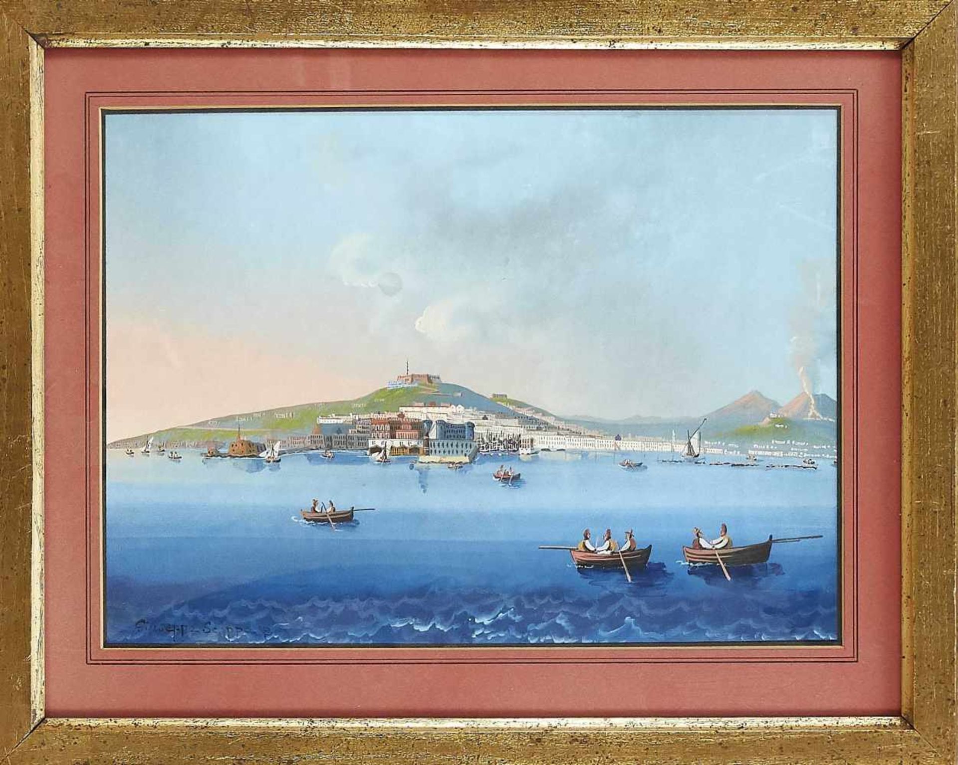 Giuseppe Gustavo Scoppa (1856-?), Italian painter of numerous views for the travelers