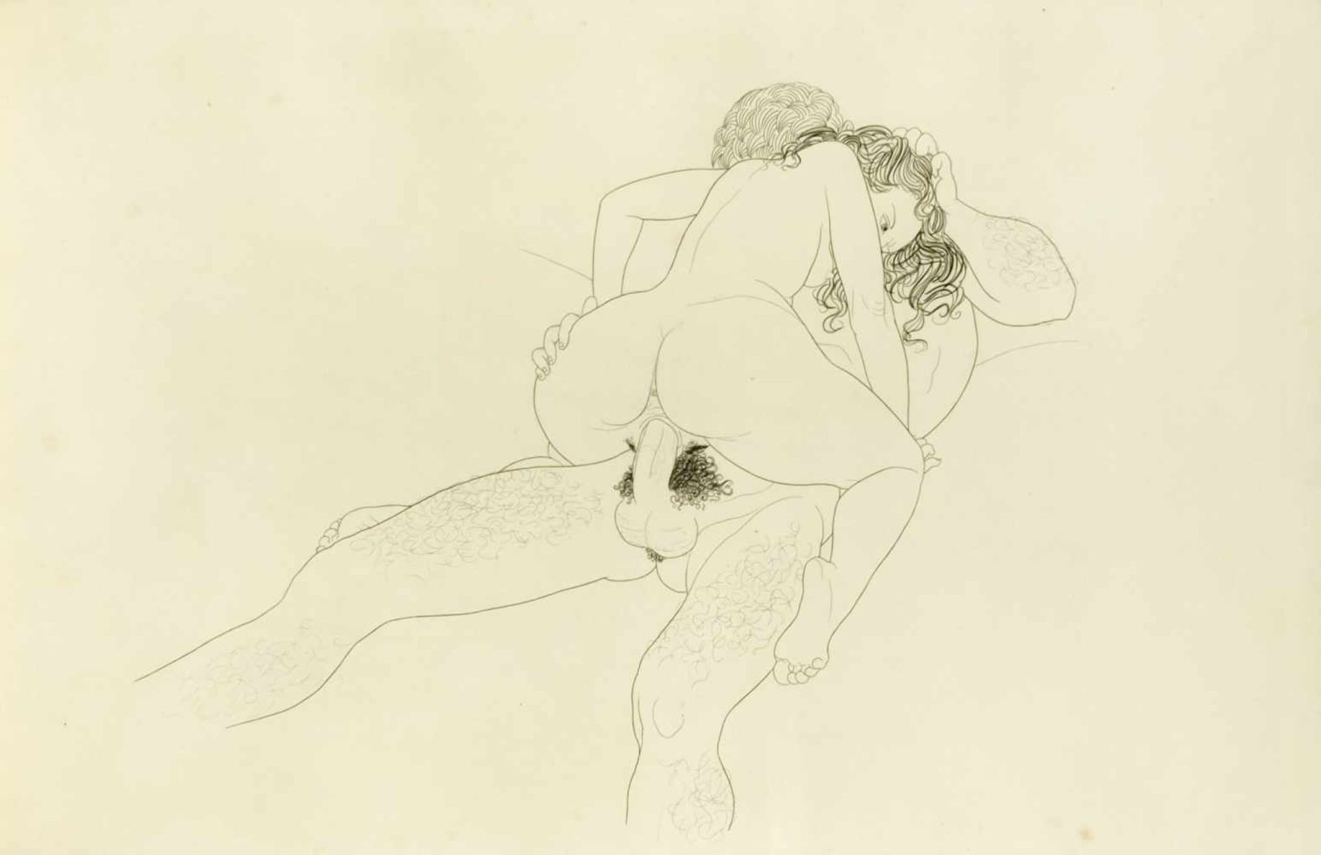 Mario Tauzin (1909-1979), ''Interdit aux Adultes'', circa 1950/60, series of 30 erotic - Bild 3 aus 7