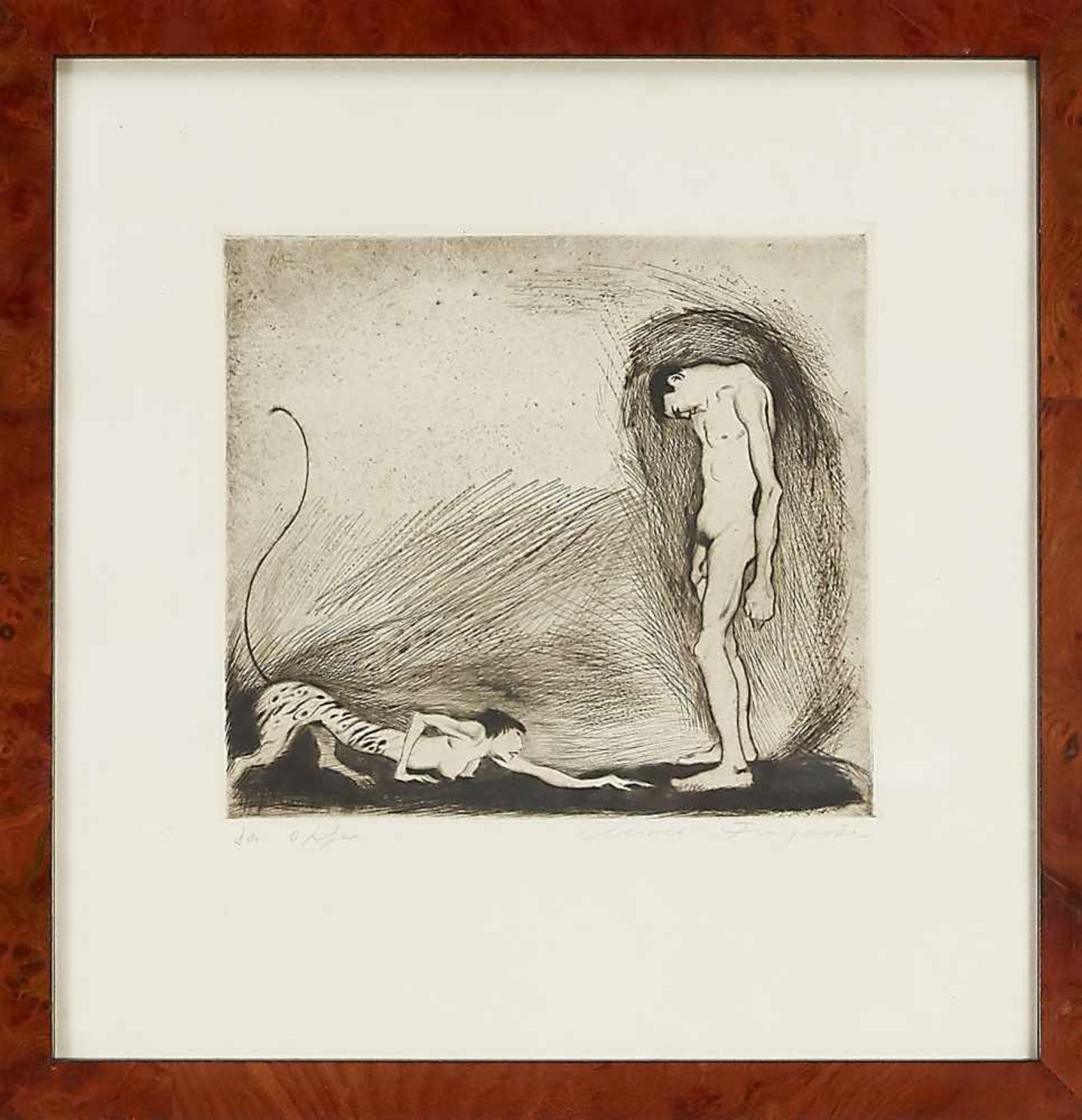 Michel Fingesten (1884-1943), complete suite of the rare portfolio ''L'Amour et la Folie'',
