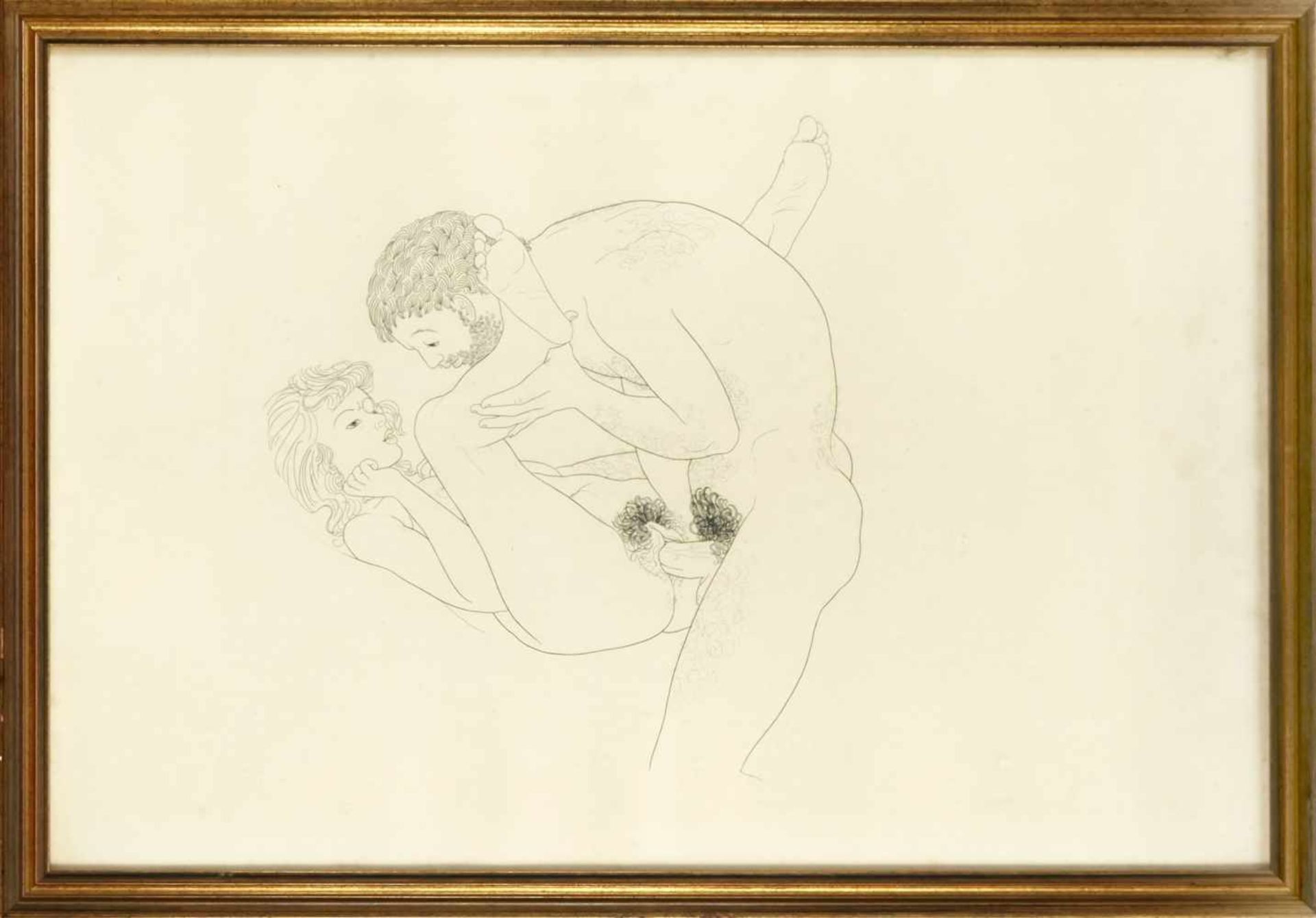 Mario Tauzin (1909-1979), ''Interdit aux Adultes'', circa 1950/60, series of 30 erotic