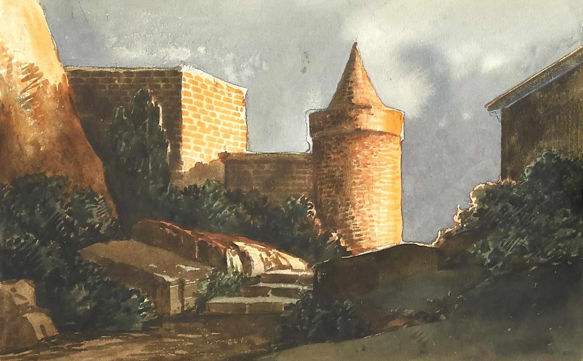 H. Buttstaedt, landscape painter at the beginning of the 20th century, compilation of 23