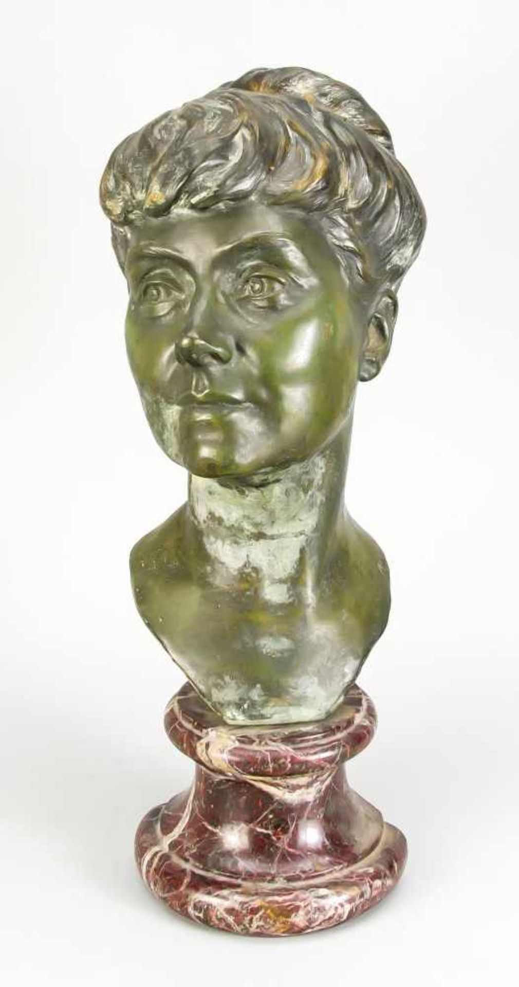 Max Bezner (1883-1953), German sculptor in Berlin, studied with Alfred Boucher in Paris,