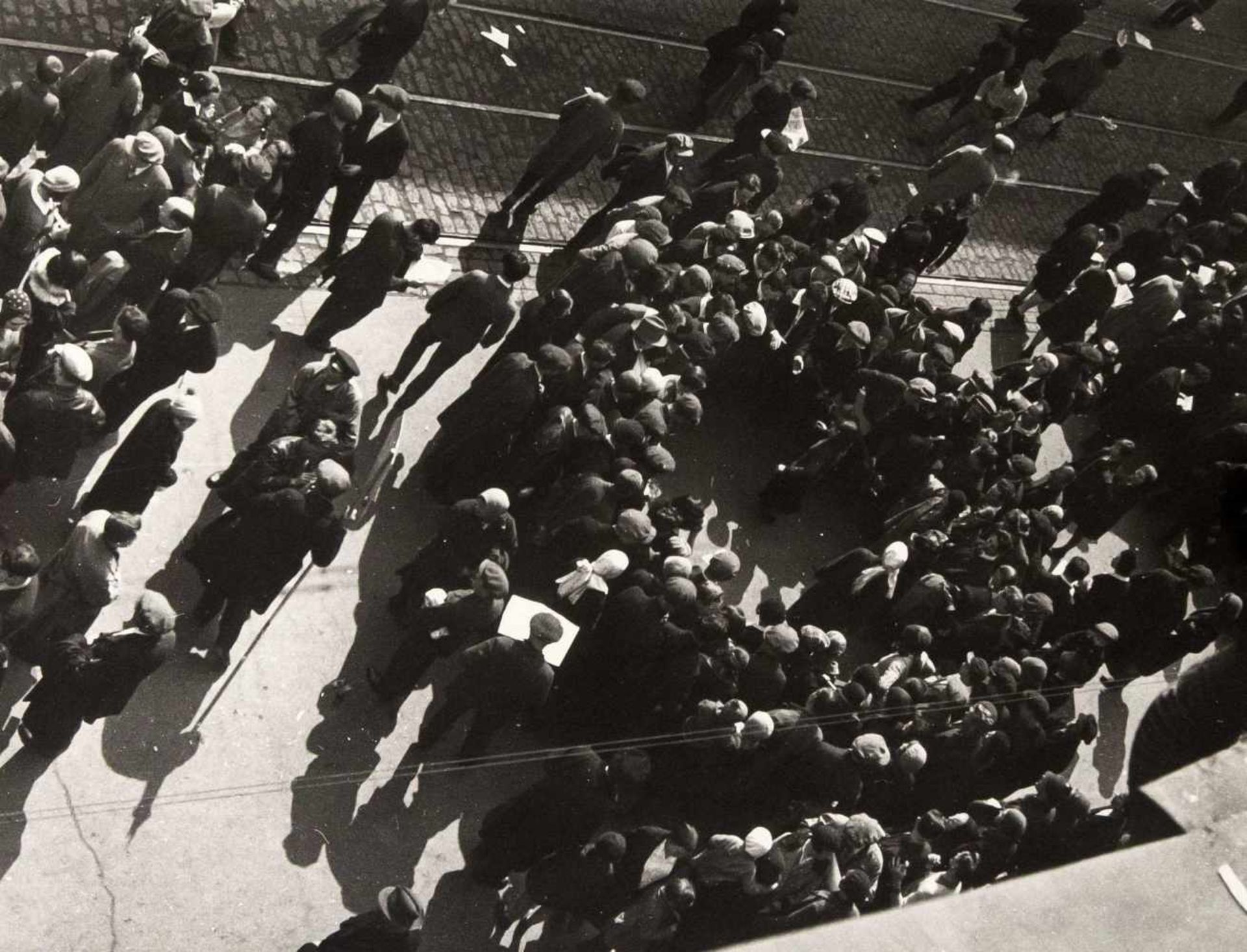 Alexander Rodtschenko (1891-1956), after, demonstration on May 1st, photograph, later