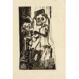 Hubert Berke (1908-1979), Konvolut von 18 expressionistischen Holzschnitten, zumeisthandsigniert