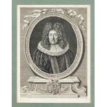 Bernhard Vogel (1683-1737), zwei Augsburger Kupferstiche des frühen 18. Jh. mit Portraitsvon Carl