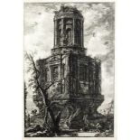 Giovanni Battista Piranesi (1720-1778), "Avanzi di un antico Sepolcro Avanzi di un anticoSepolcro