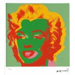Andy Warhol (1928-1987), nach, "Marylin", Gicleedruck auf Arches Bütten mit demTrockenstempel "