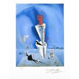 Salvador Dalí (1904-1989), nach, "Apparatus and hand", Giclee-Print auf Bütten nach demfrühen